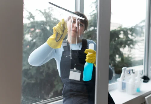 Nettoyage de vitres intérieures et extérieures à Rouvray-Saint-Denis